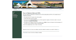 Desktop Screenshot of bids.townofbabylon.com